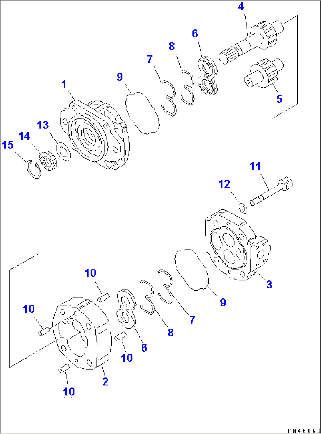 HYDRAULIC GEAR PUMP (SAR3-80)