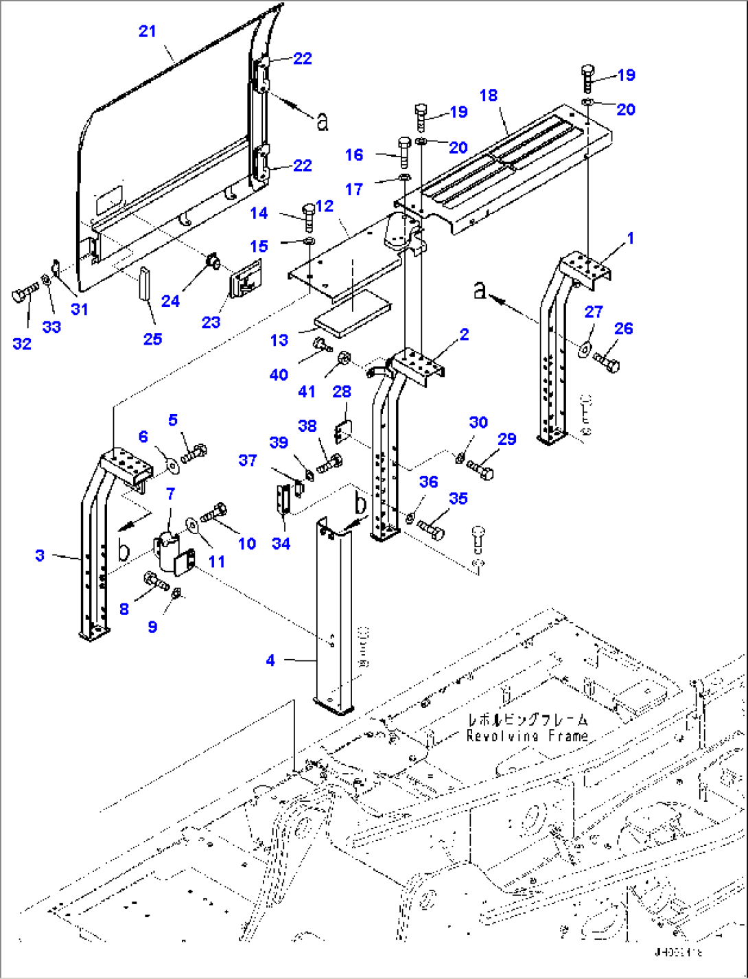 Door R.H., (1/2) (#50001-)