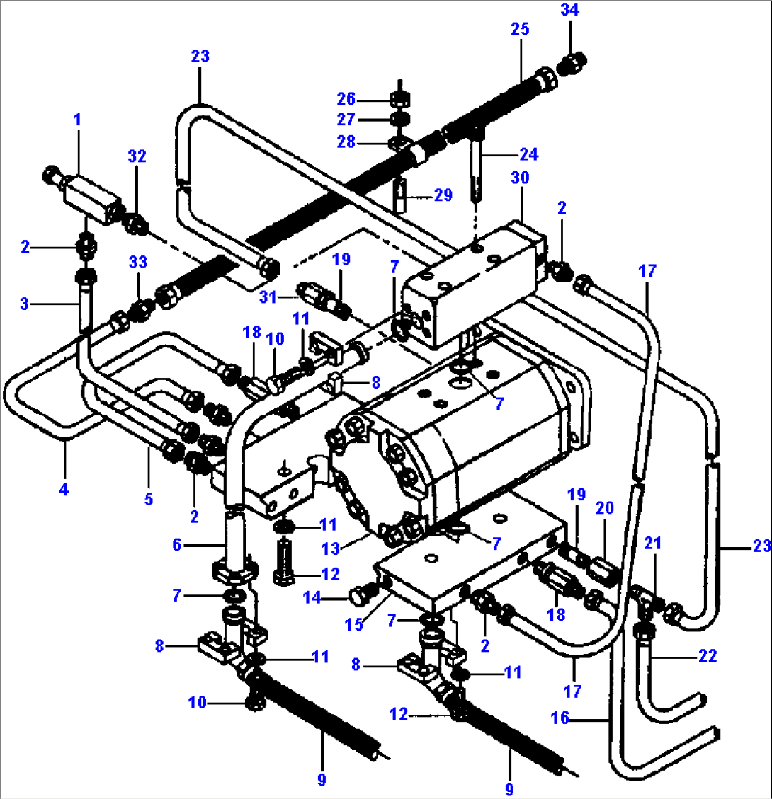 HOIST MOTOR ACTUATOR LINES