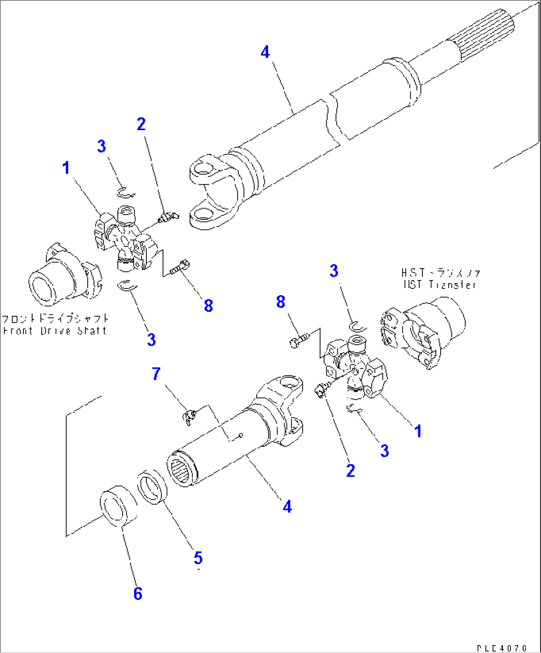 DRIVE SHAFT (FRONT)