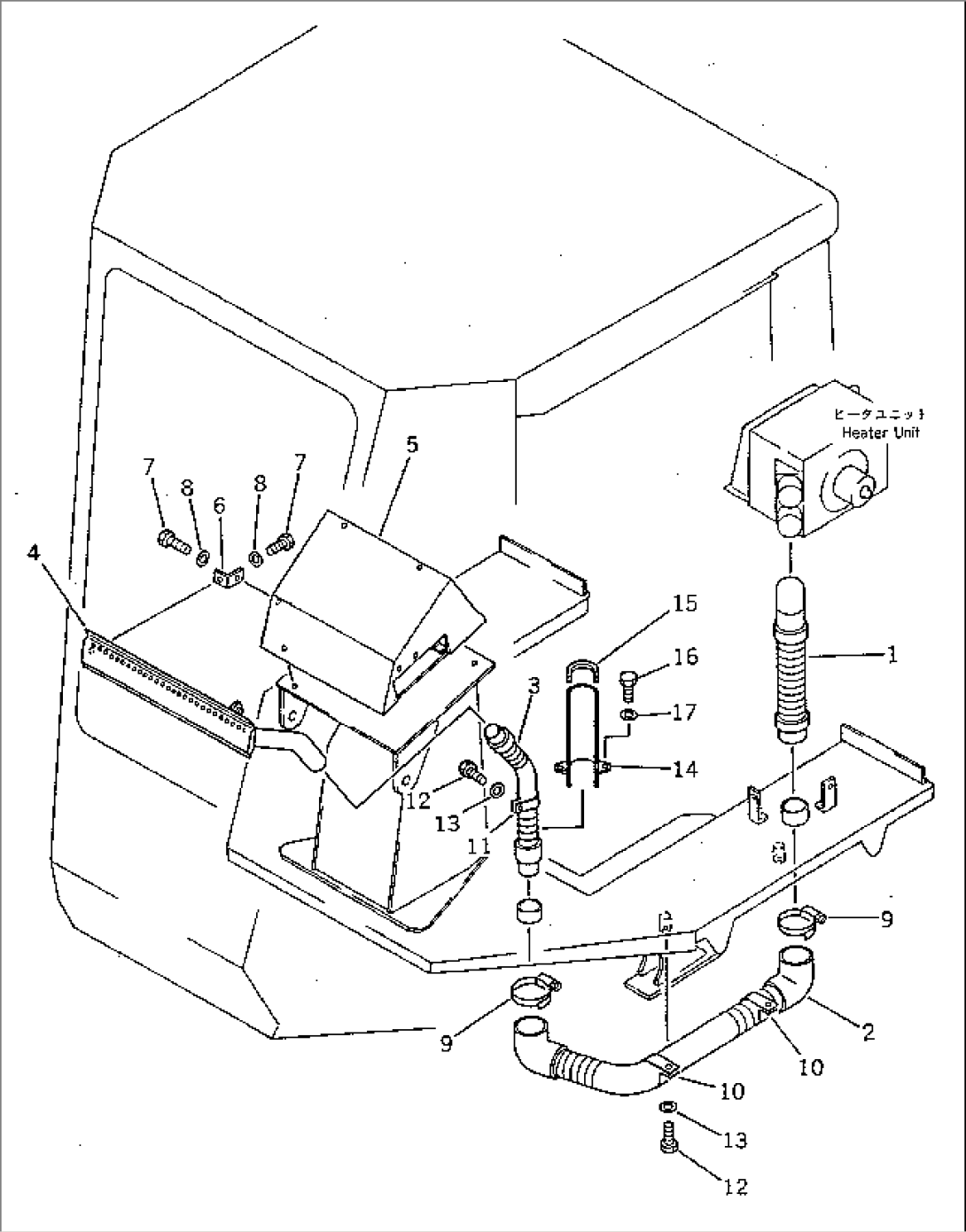 CAR HEATER AND DEFROSTER (2/3)(#10001-19999)