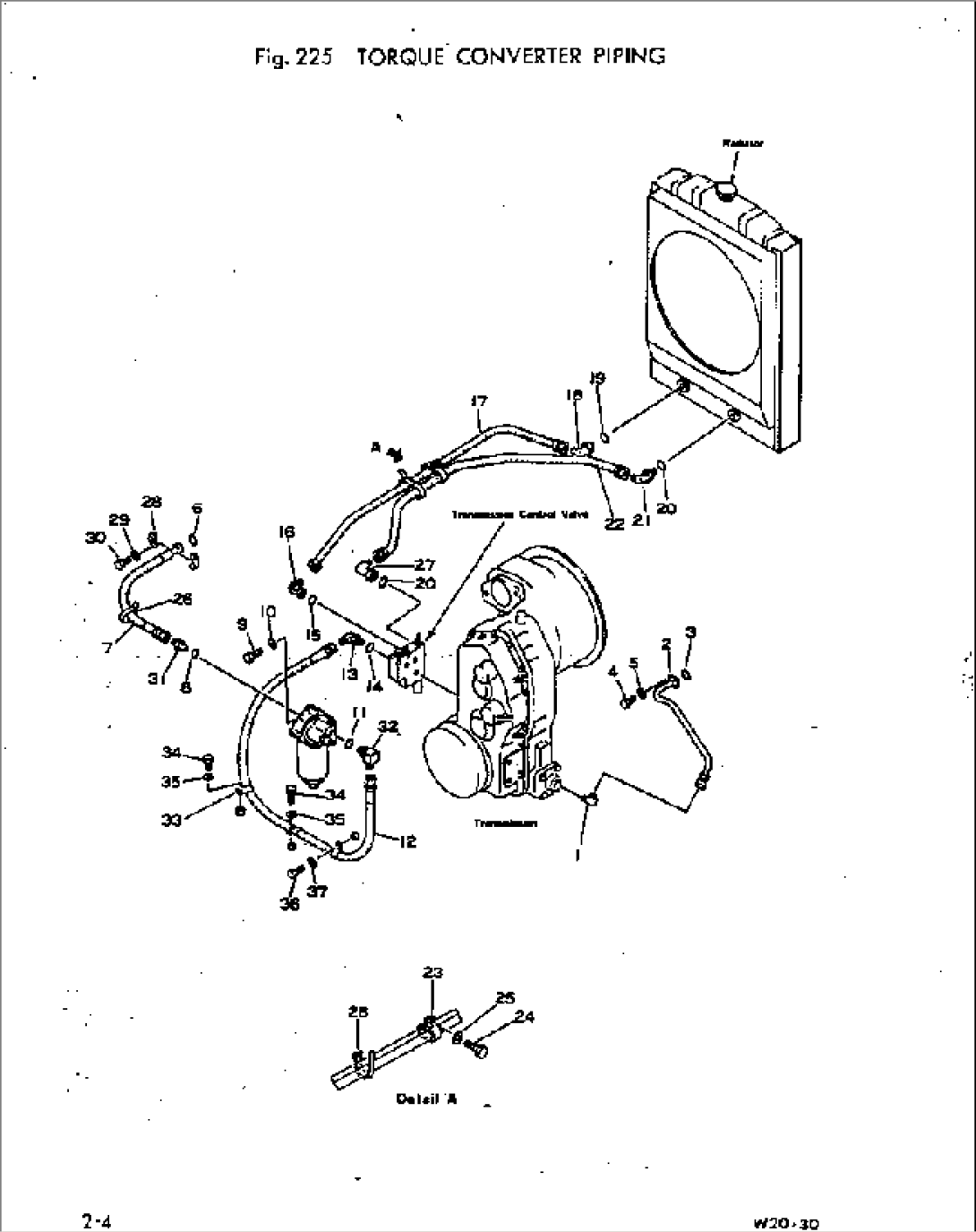 TORQUE CONVERTER PIPING