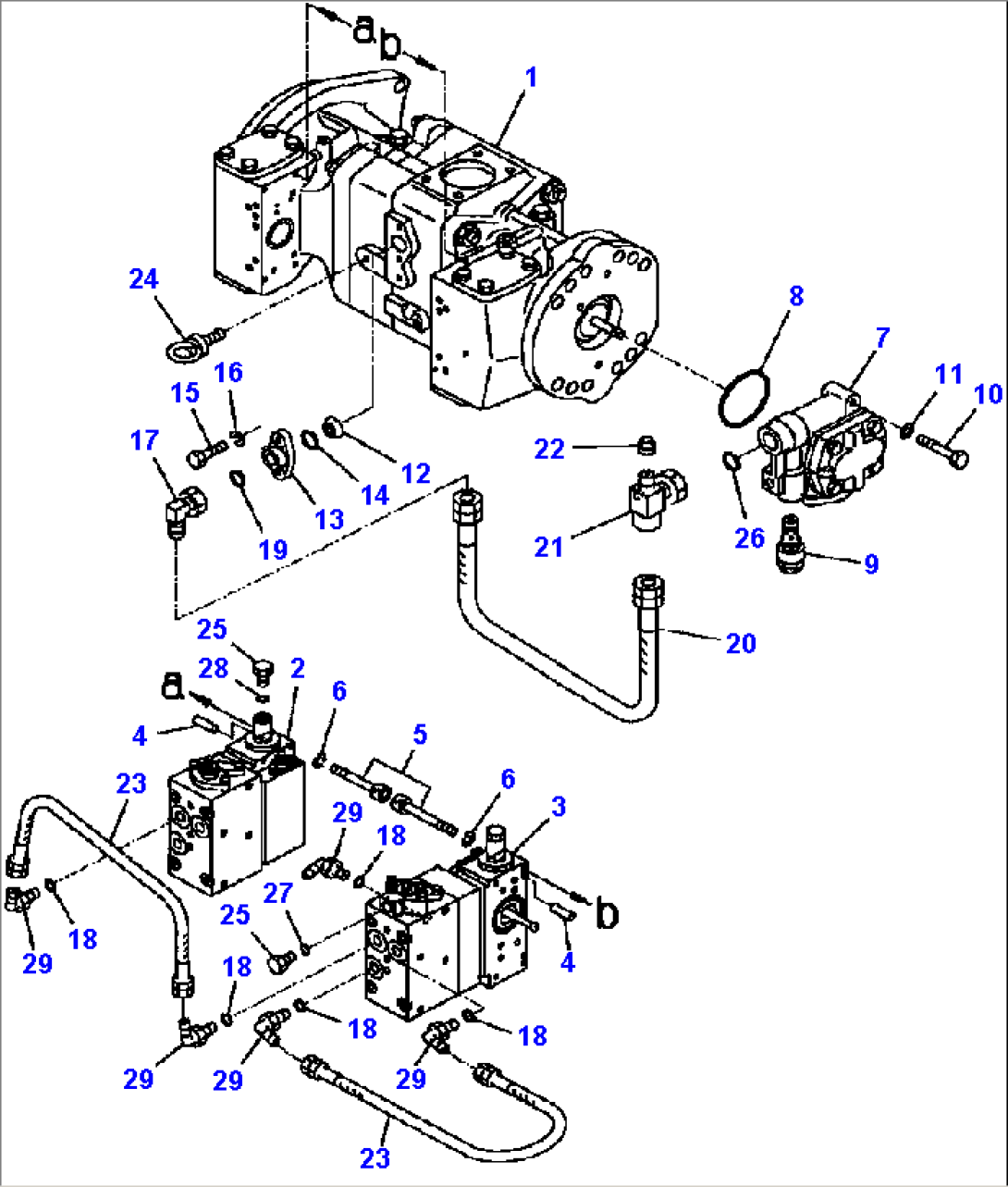 H1602-01A1 SWITCH PUMP VALVES (S/N A50023- )