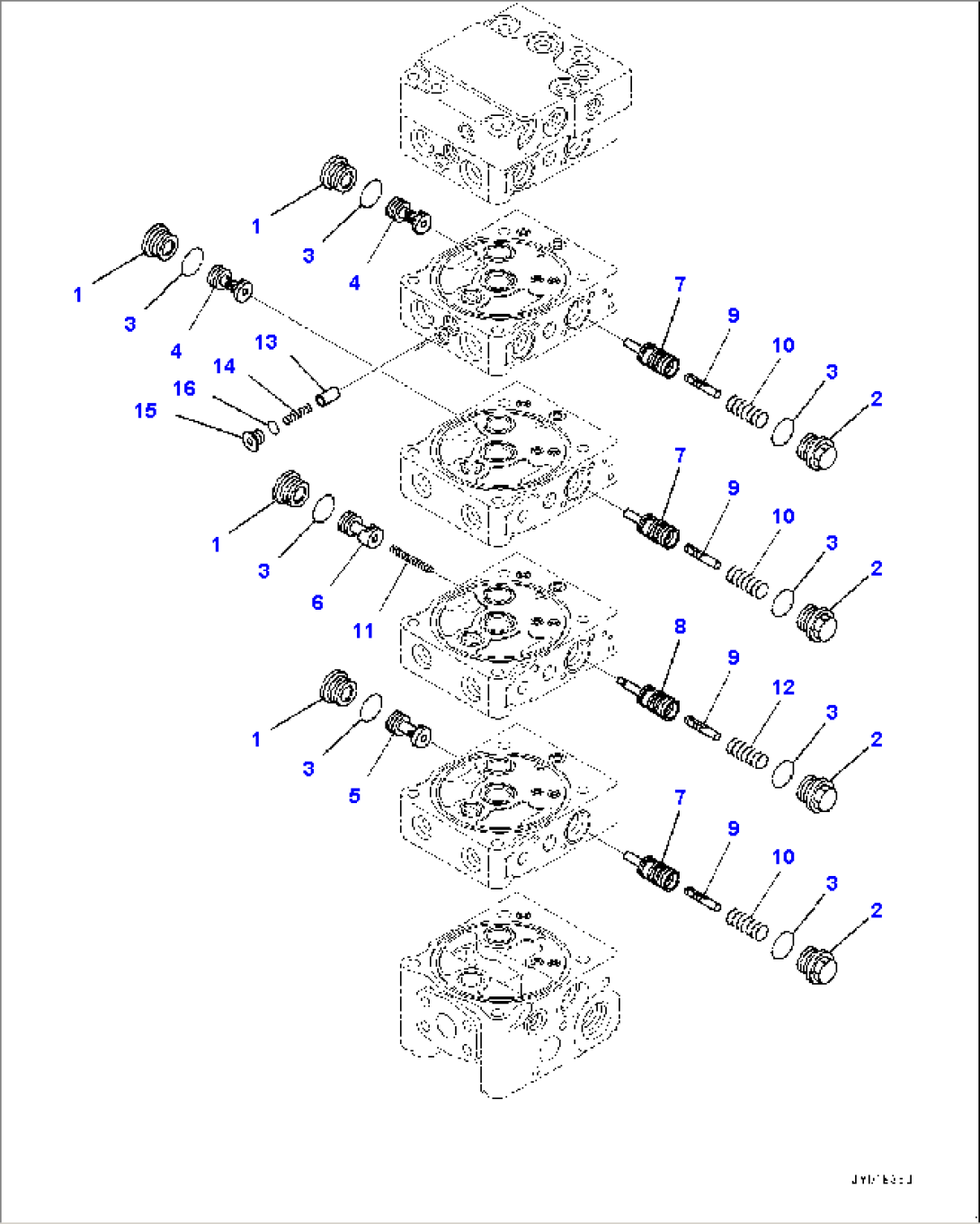 Control Valve, 5-Valve (5/12) (#B60001-)
