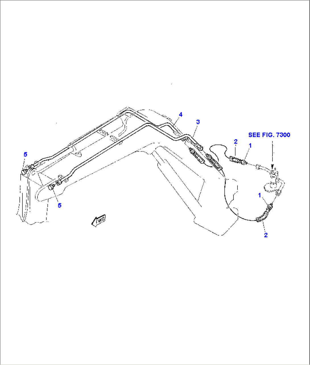 HYDRAULIC PIPING (FOR ATTACHMENT)