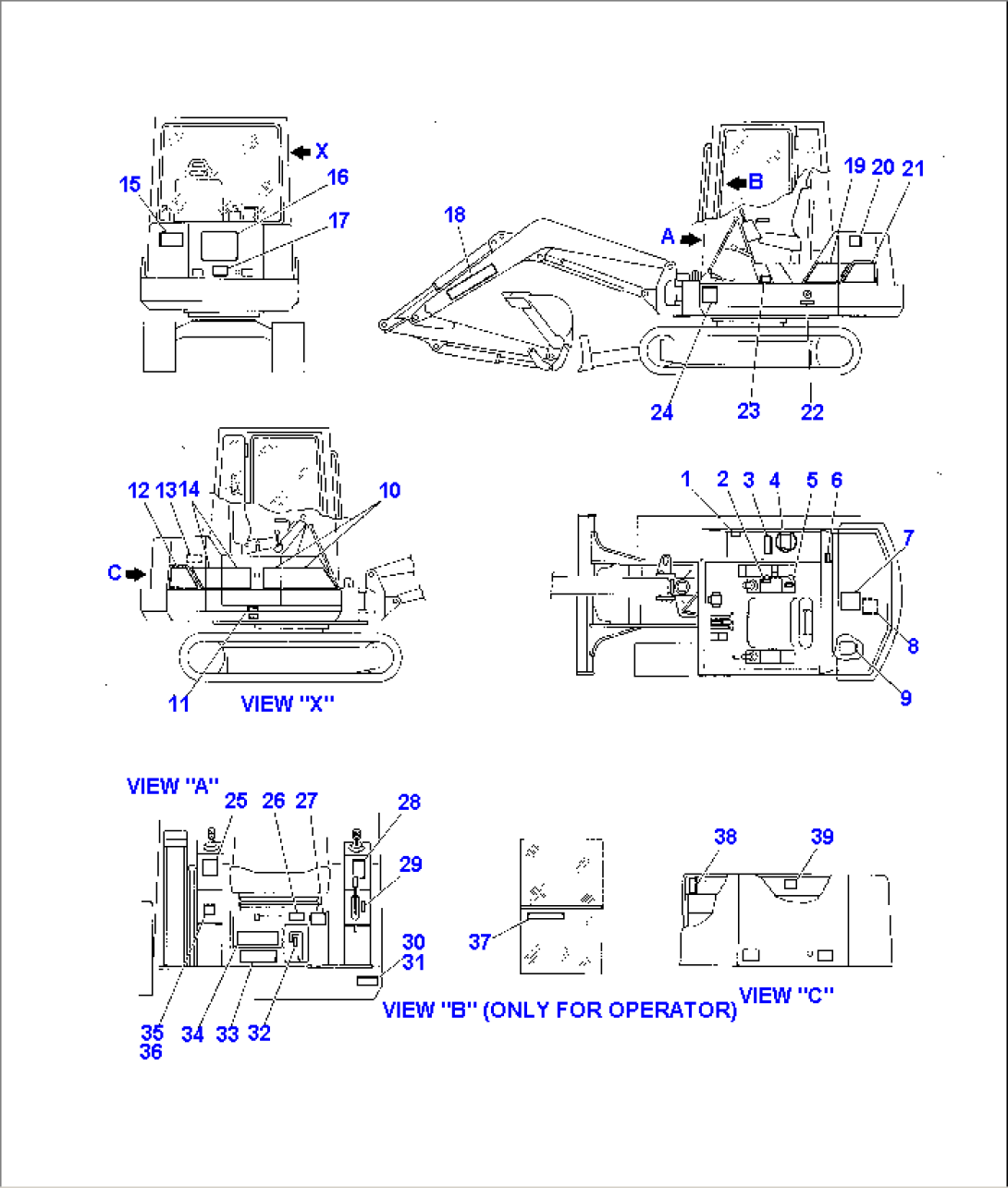 MARK PLATE (EUROPE)