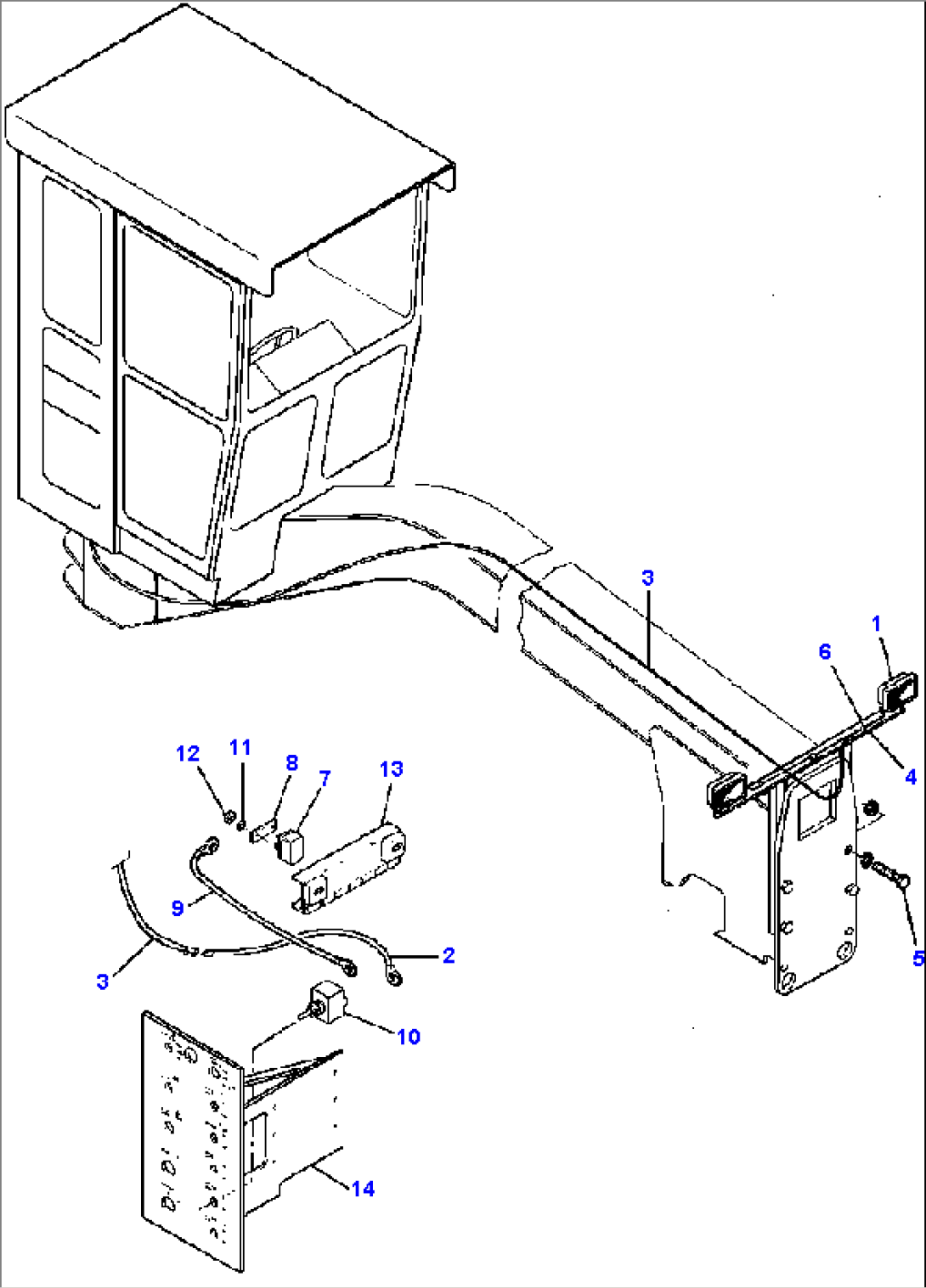 FRONT BAR HEAD LIGHT INSTALLATION