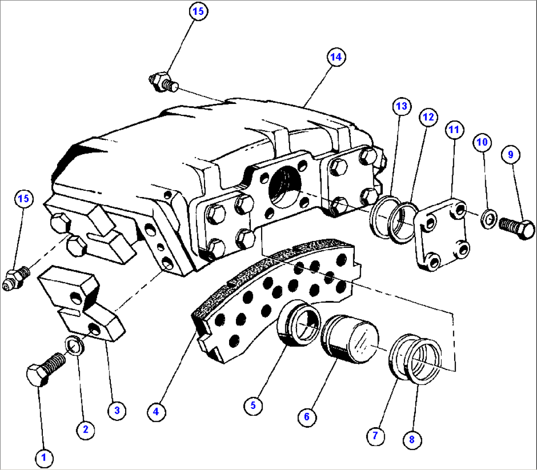 FRONT DISC BRAKE ASSEMBLY (PB5536)