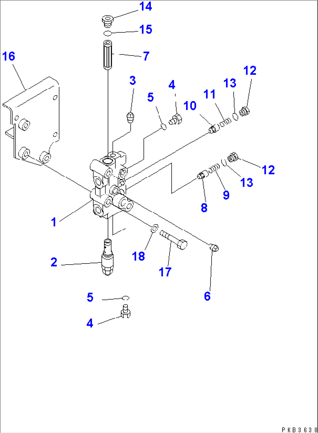 P.P.C. VALVE (WITH WIDE CAB)(#17501-)