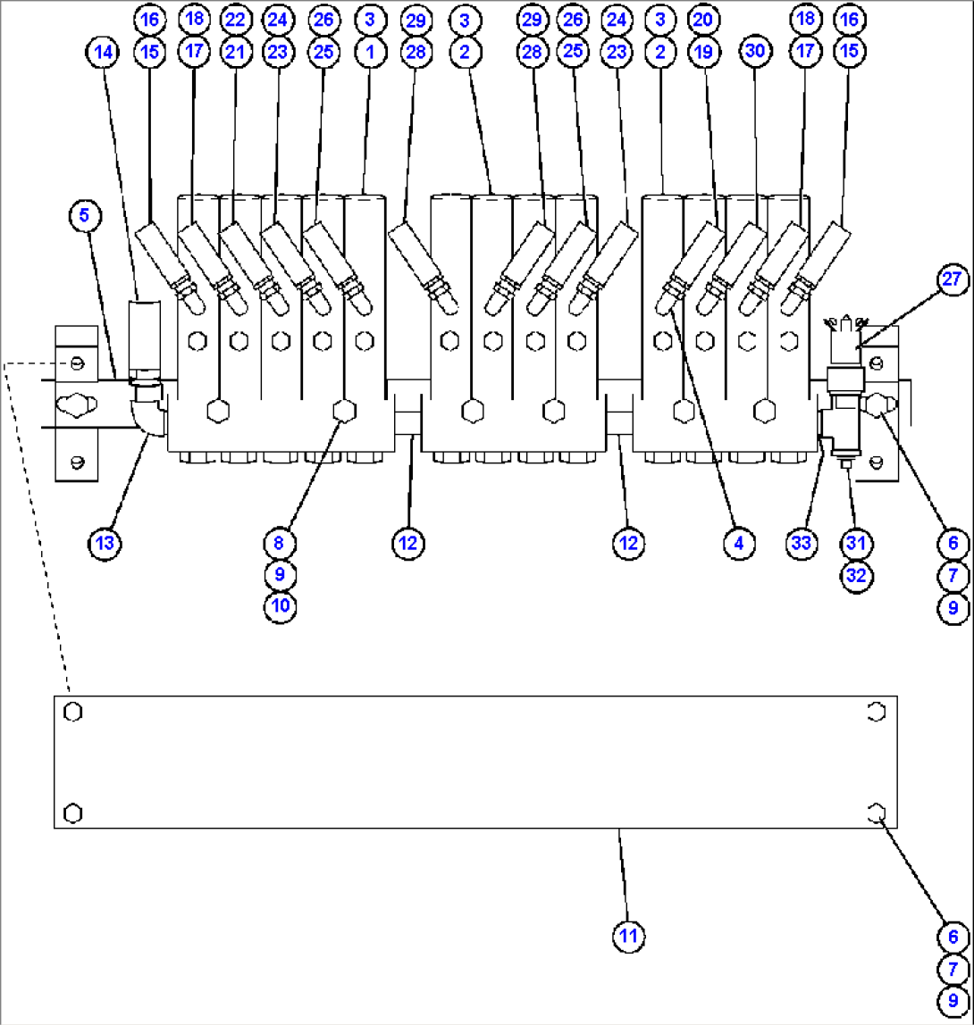 AUTOMATIC LUBRICATION SYSTEM - REAR AXLE
