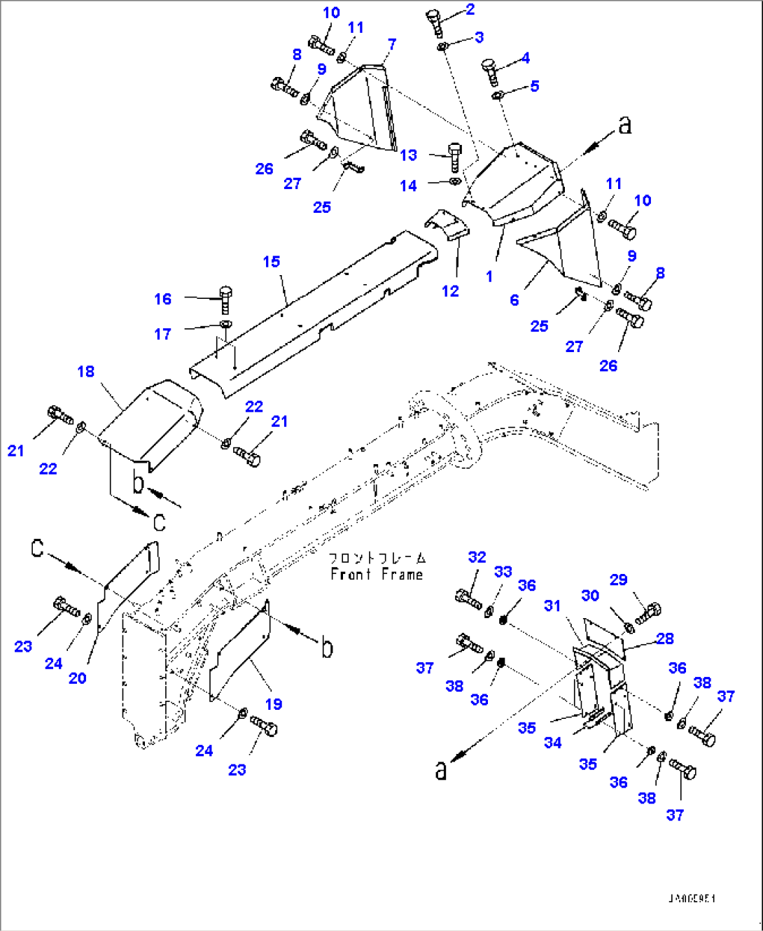 Front Frame Cover, Front Cover