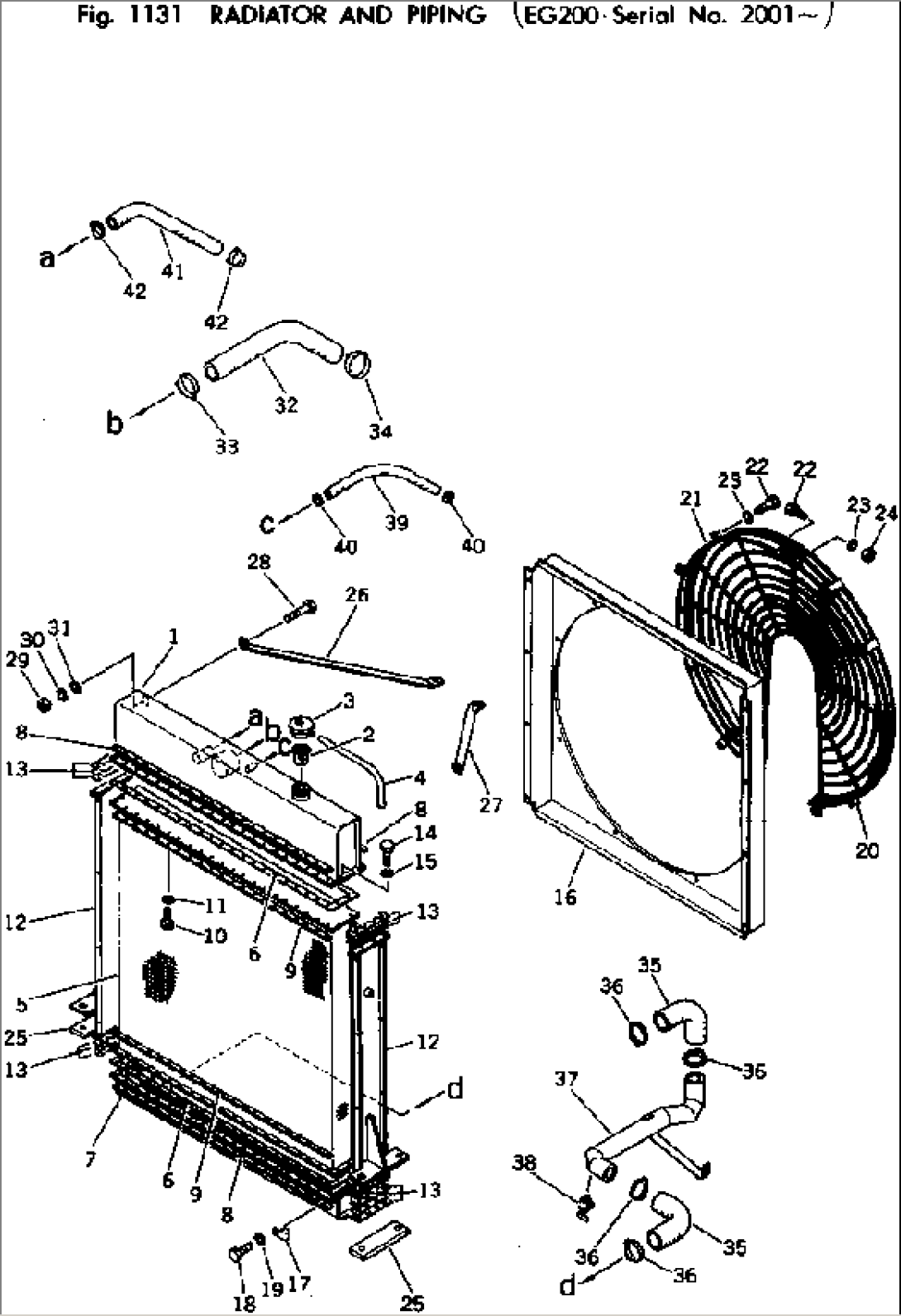 RADIATOR AND PIPING