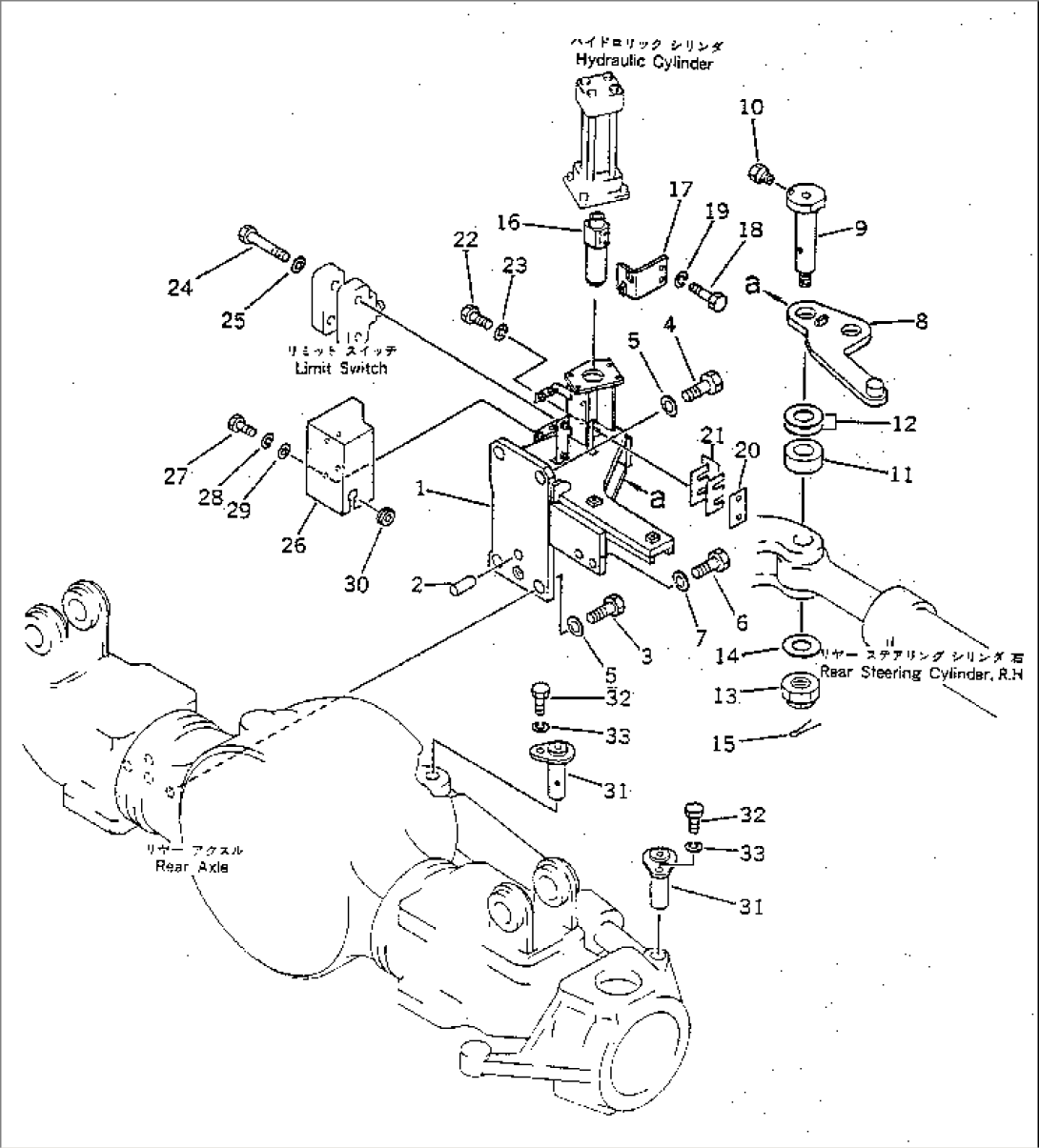 REAR STEERING LOCK