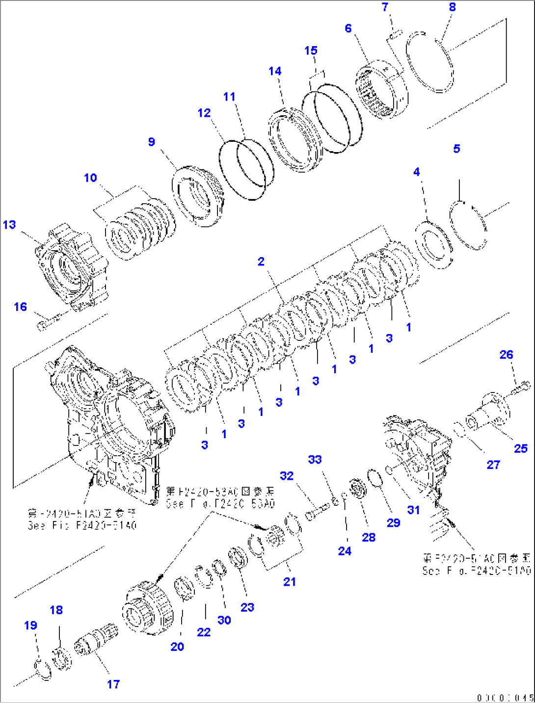 TRANSFER (2/4) (CLUTCH HOUSING)