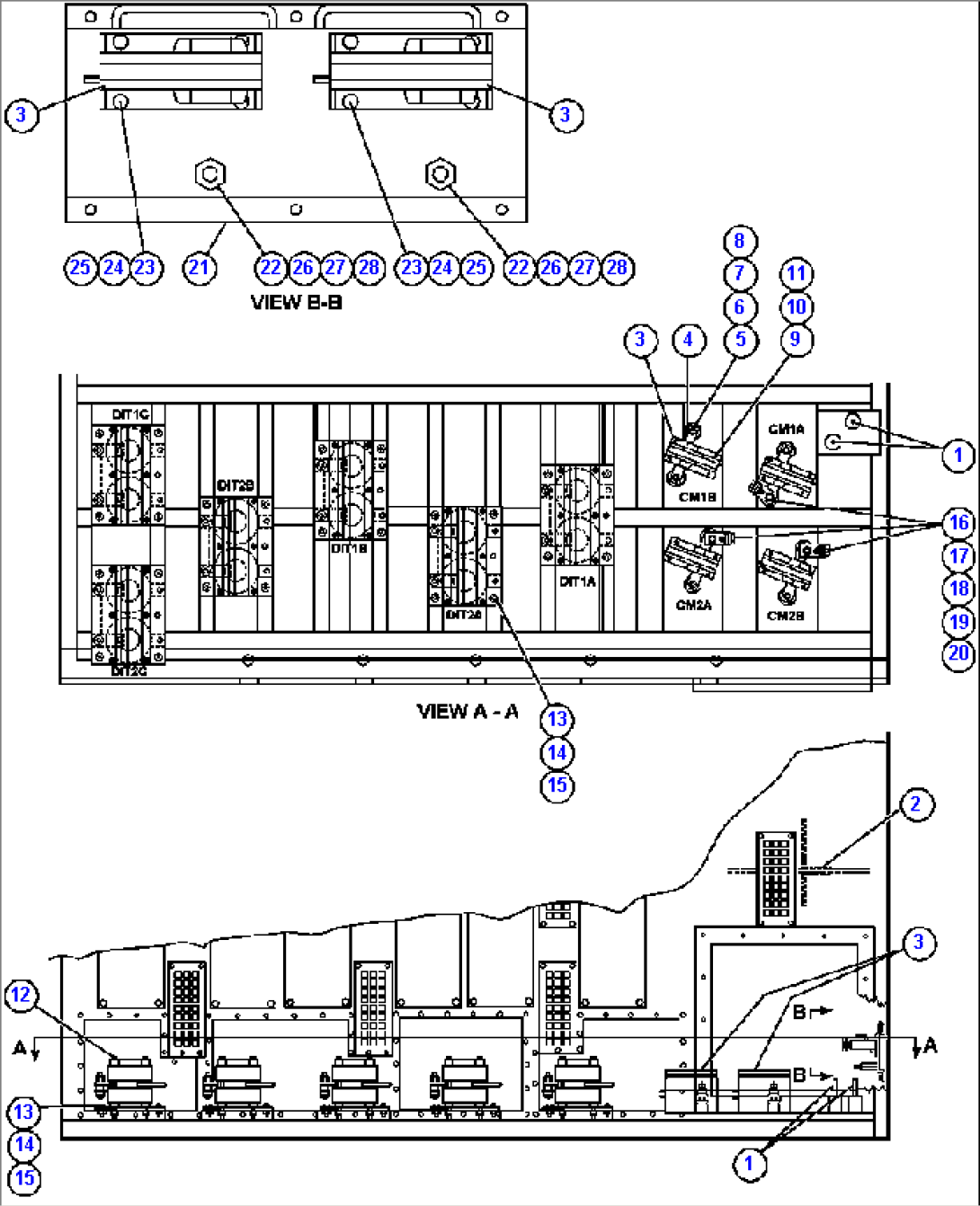 CONTROL CABINET (LOWER BACK SIDE)