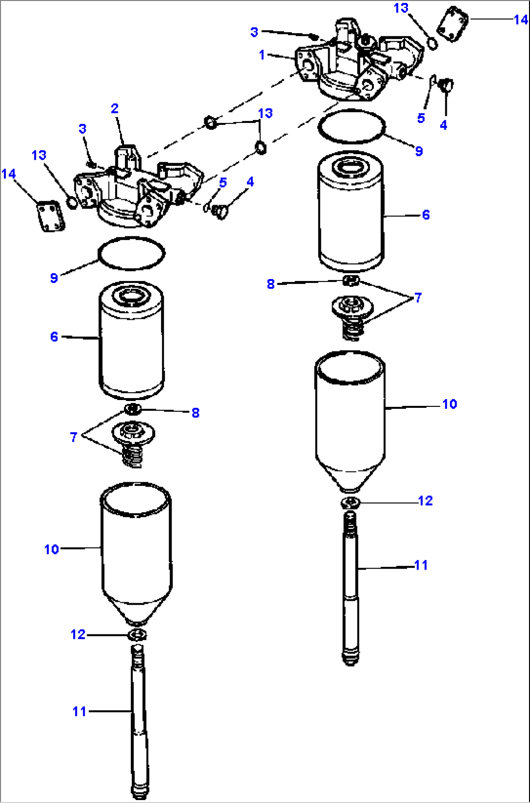 OIL FILTER TRANSMISSION AND TORQUE CONVERTER