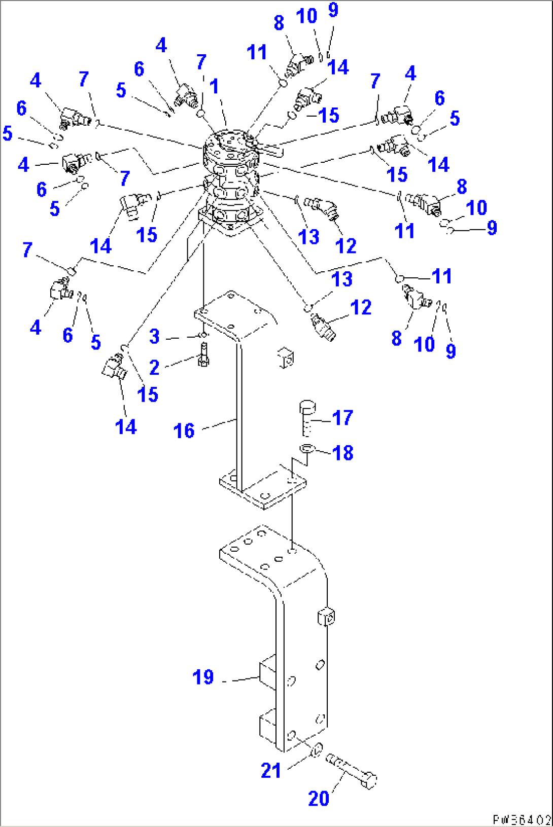 MULTI PATTERN VALVE(#33001-)