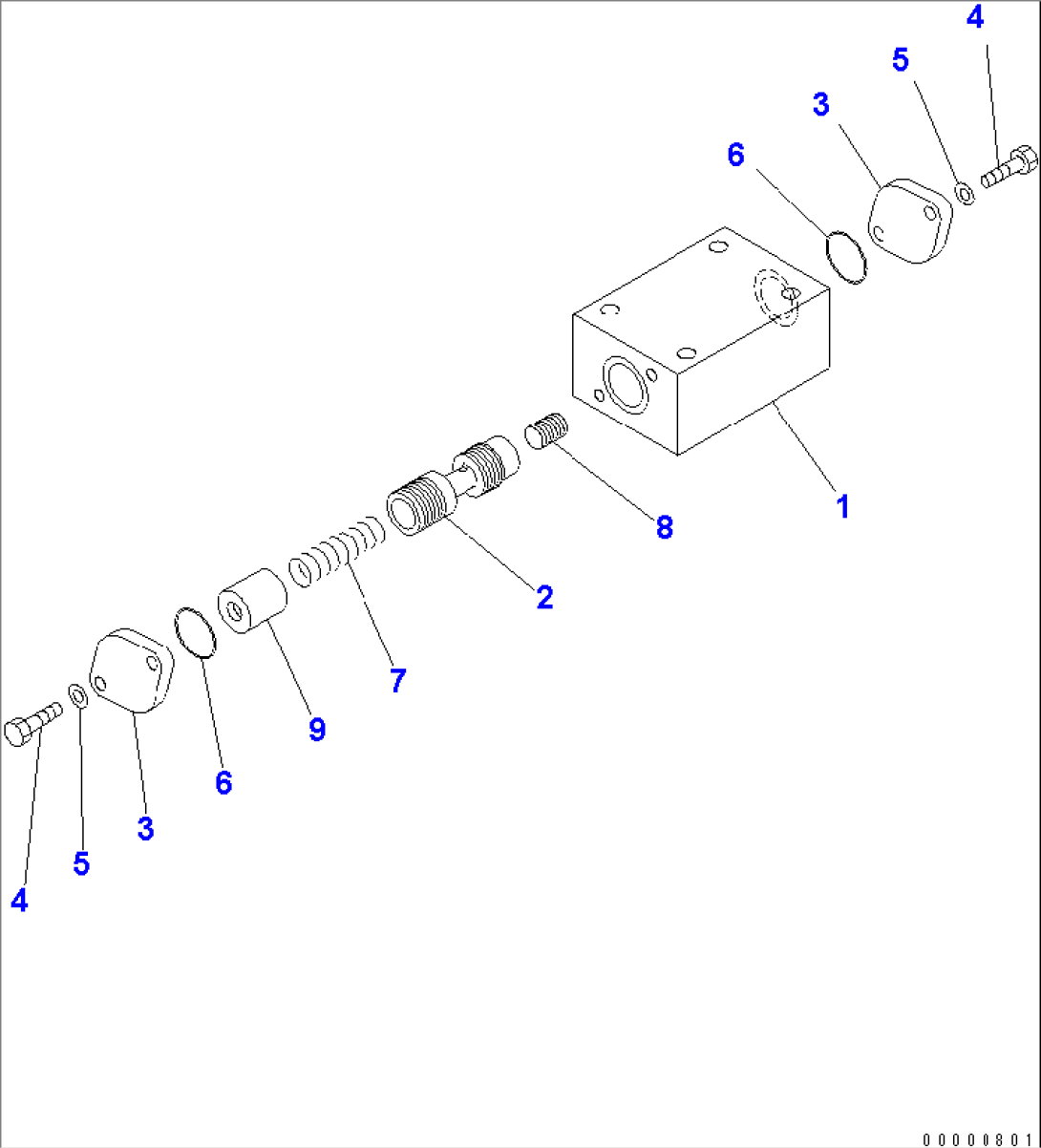 CONTROL VALVE (COLD RELIEF VALVE) (-40ßC SPEC.)(#1042-)