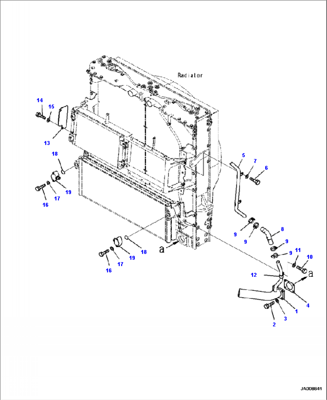 C0110-16A0 RADIATOR PIPING (4/4)