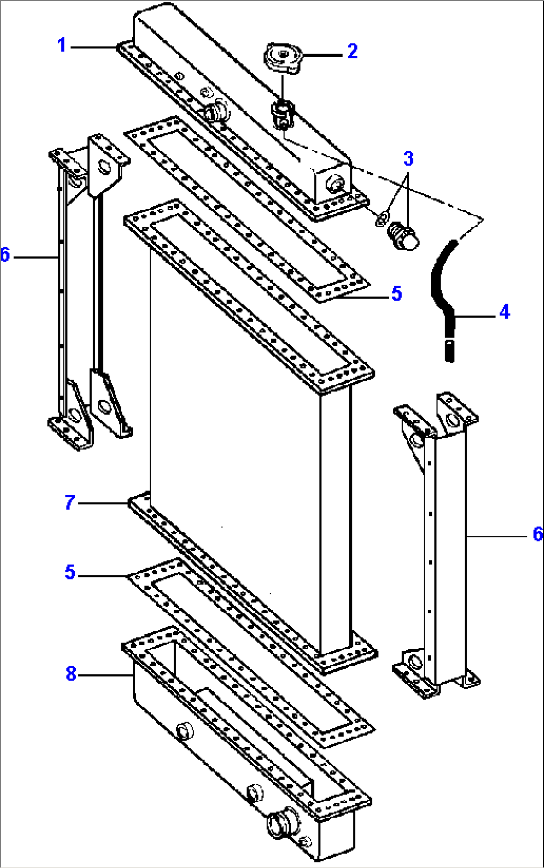 FIG. C5120-01A1 RADIATOR/OIL COOLER