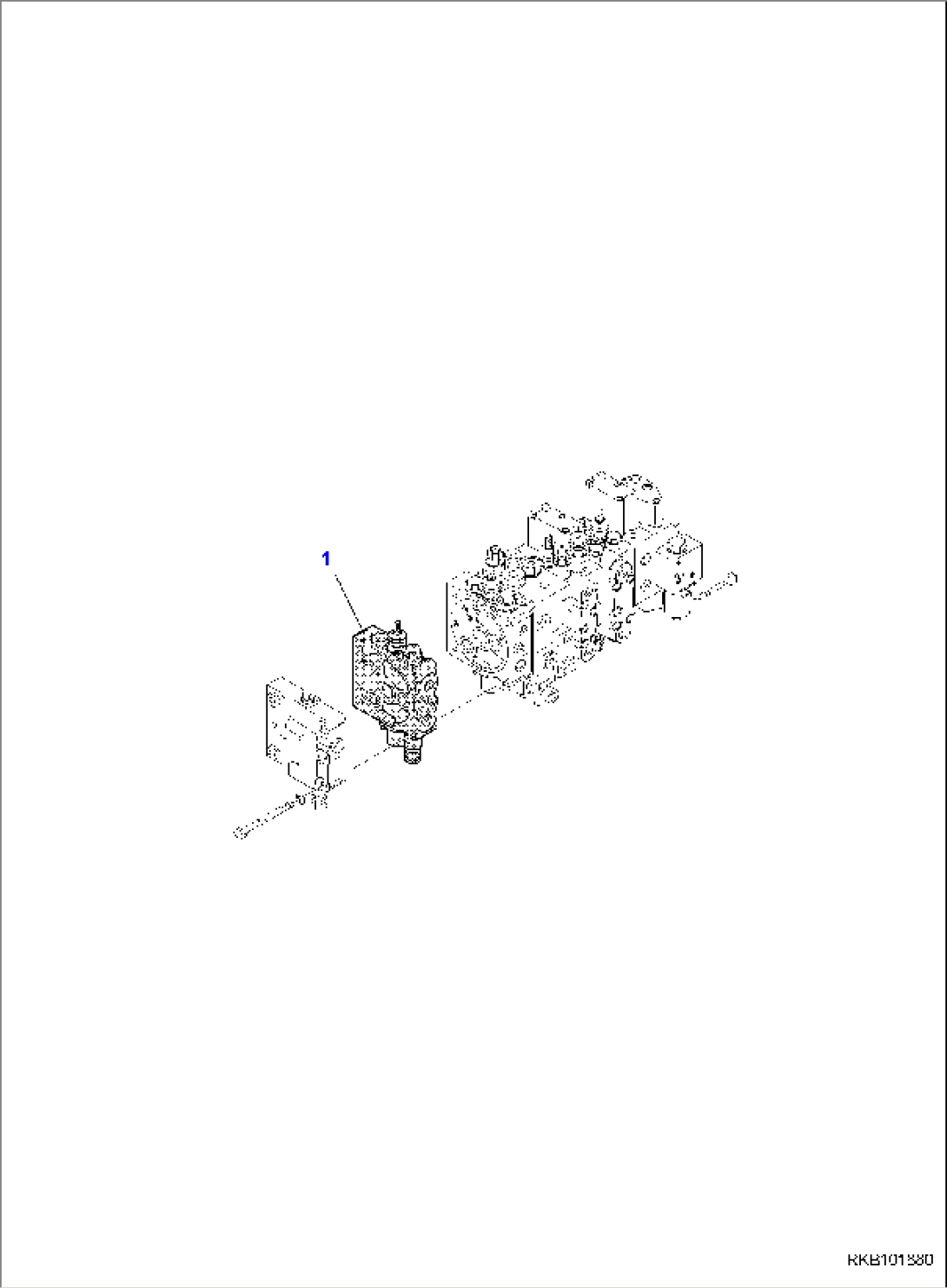 10-SPOOL CONTROL VALVE (WITH BACKHOE PPC) (17/17)