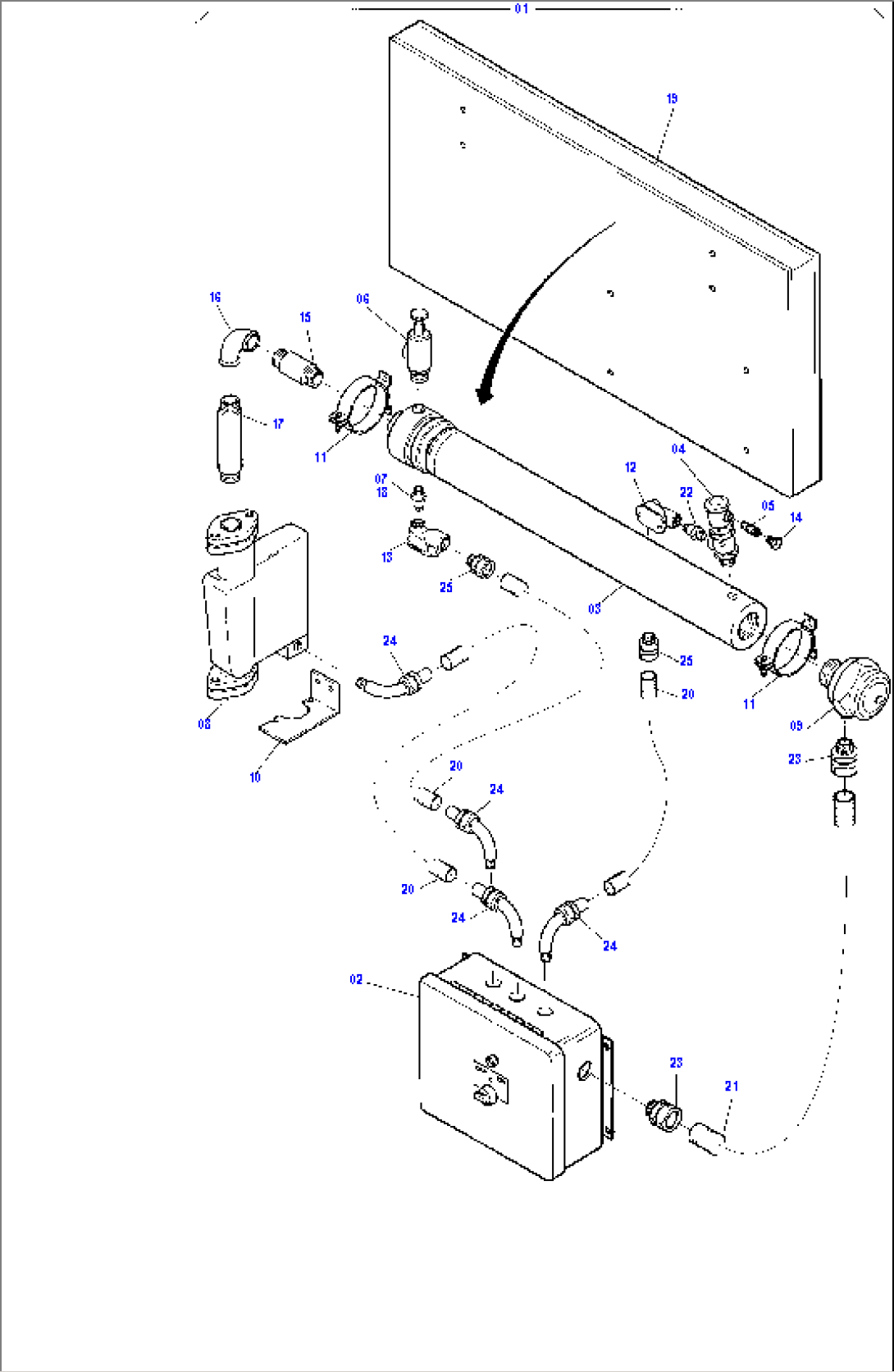 Coolant Preheating Arr.