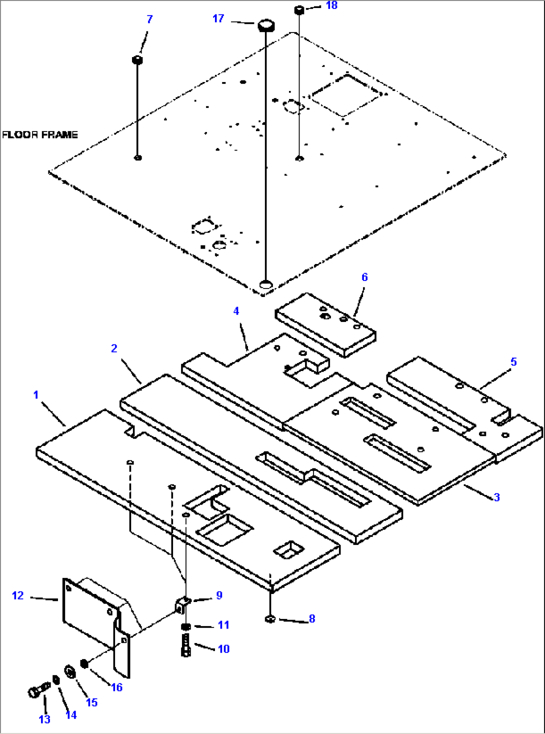 K0200-16B0 FLOOR UNDER SHEET