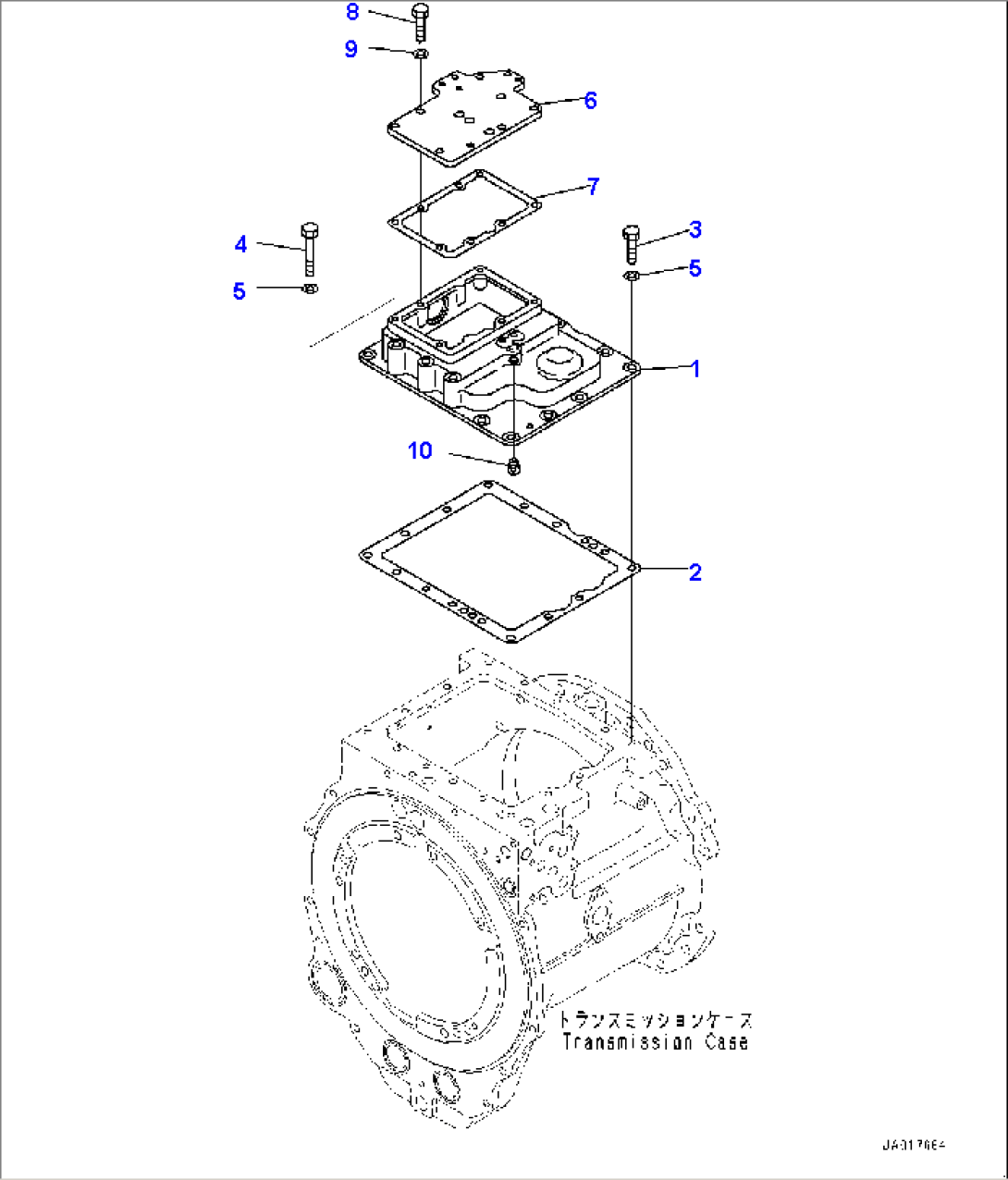 Power Train, Valve Cover (#22083-)