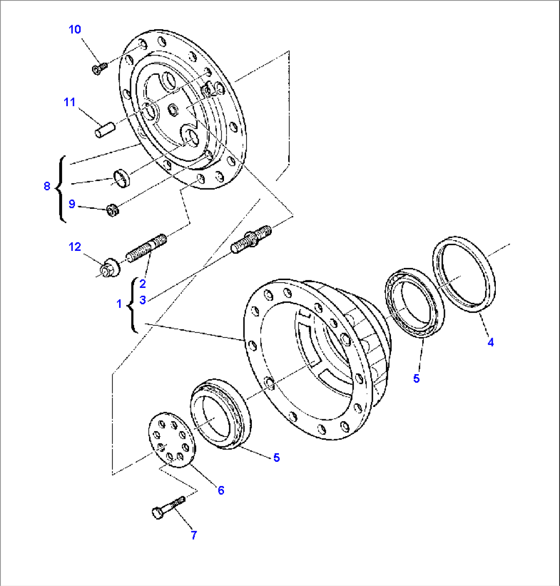 FRONT AXLE (2WD) (3/3)