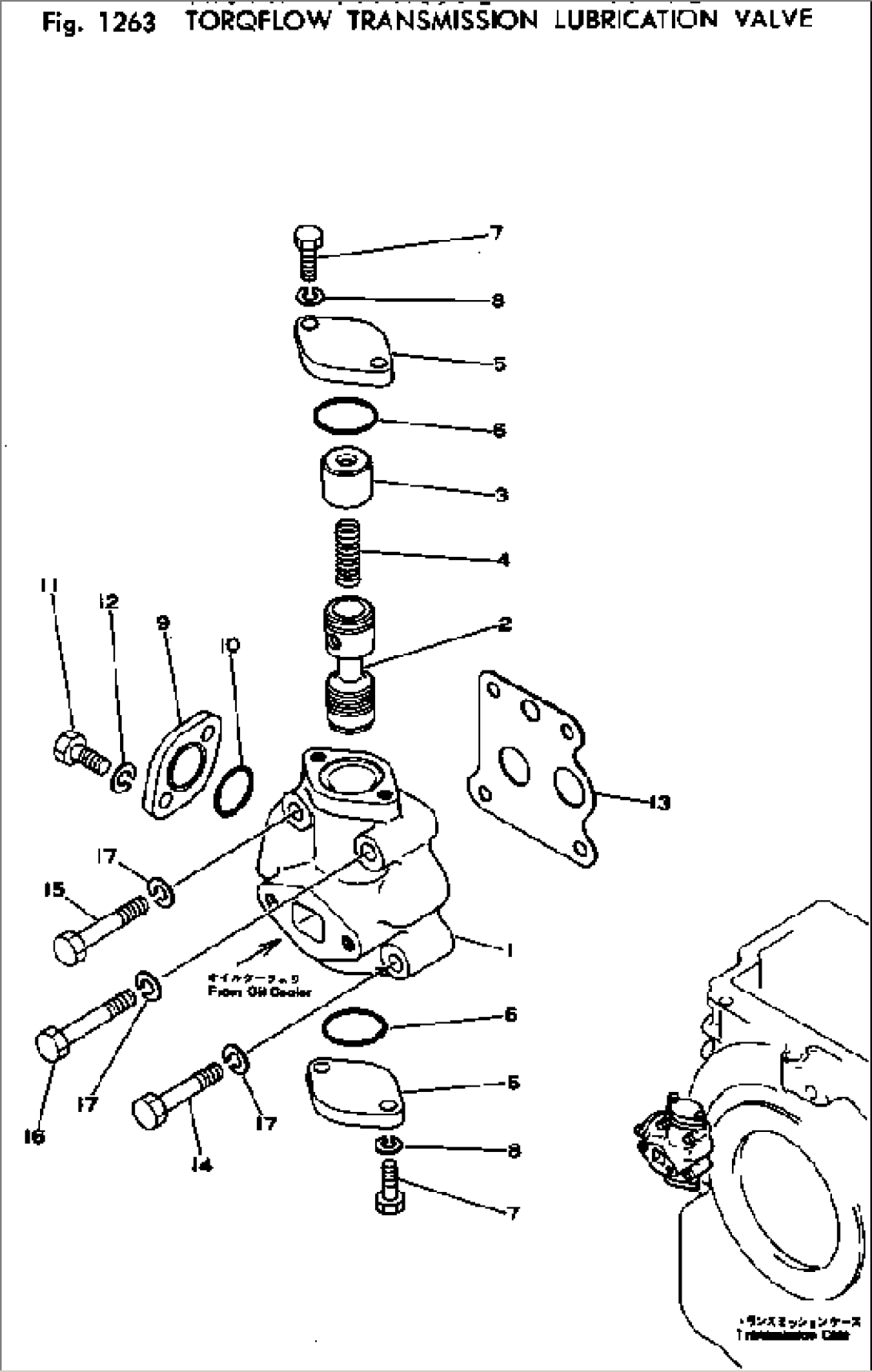 TORQFLOW TRANSMISSION LUBRICATION VALVE