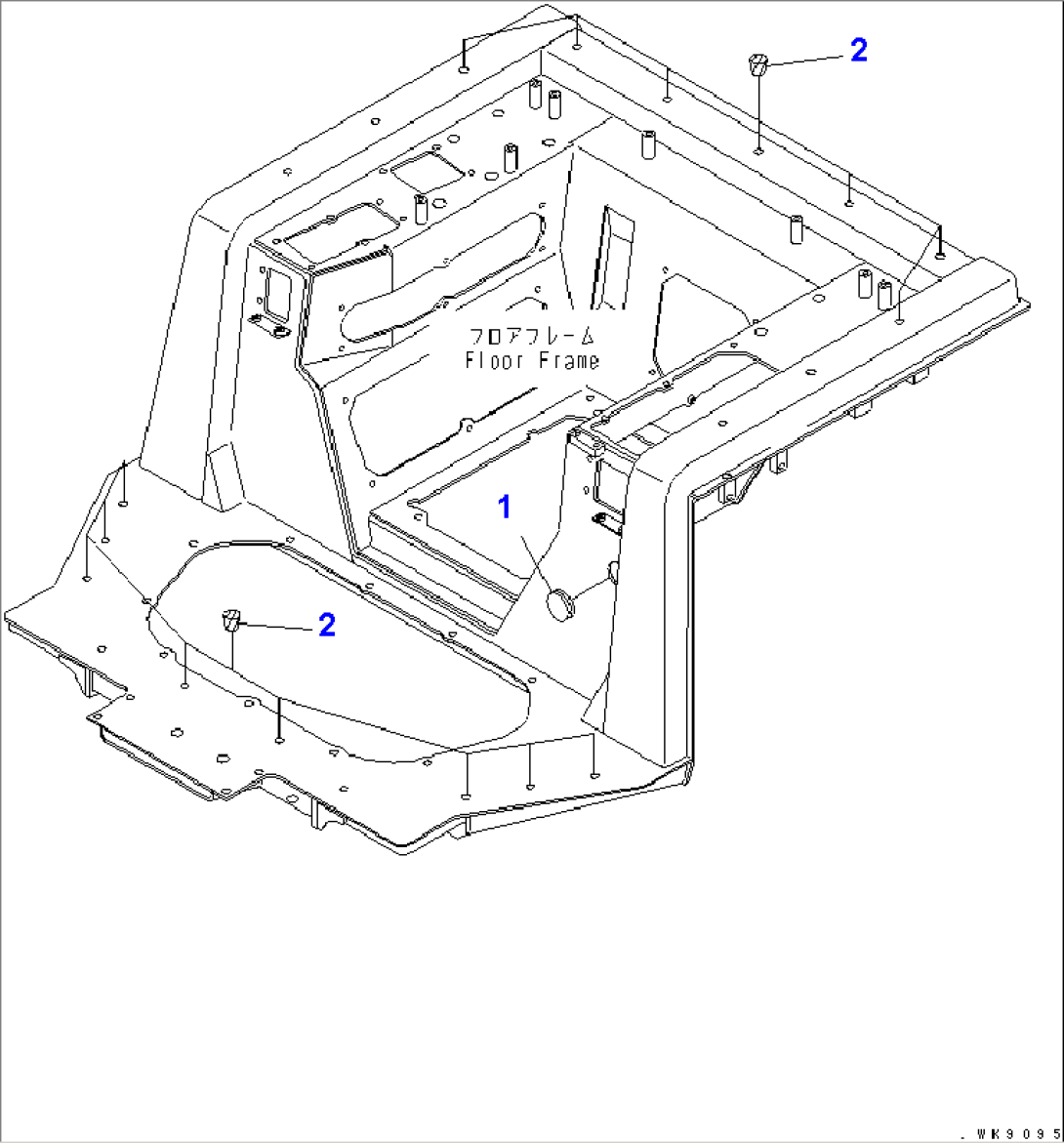 FLOOR FRAME (PLUG)