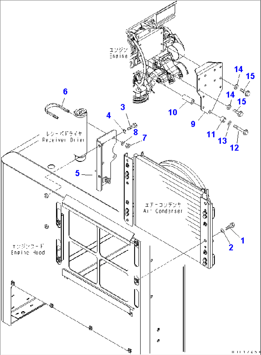 AIR CONDITIONER (CONDENSER MOUNTING)