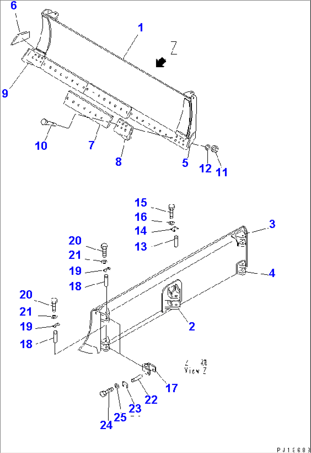 ANGLE BLADE(#35001-)
