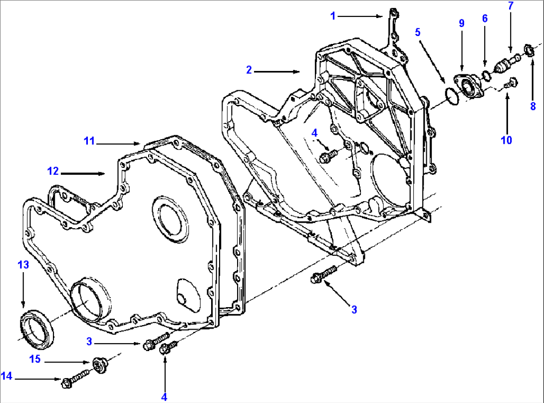 FRONT GEAR COVER