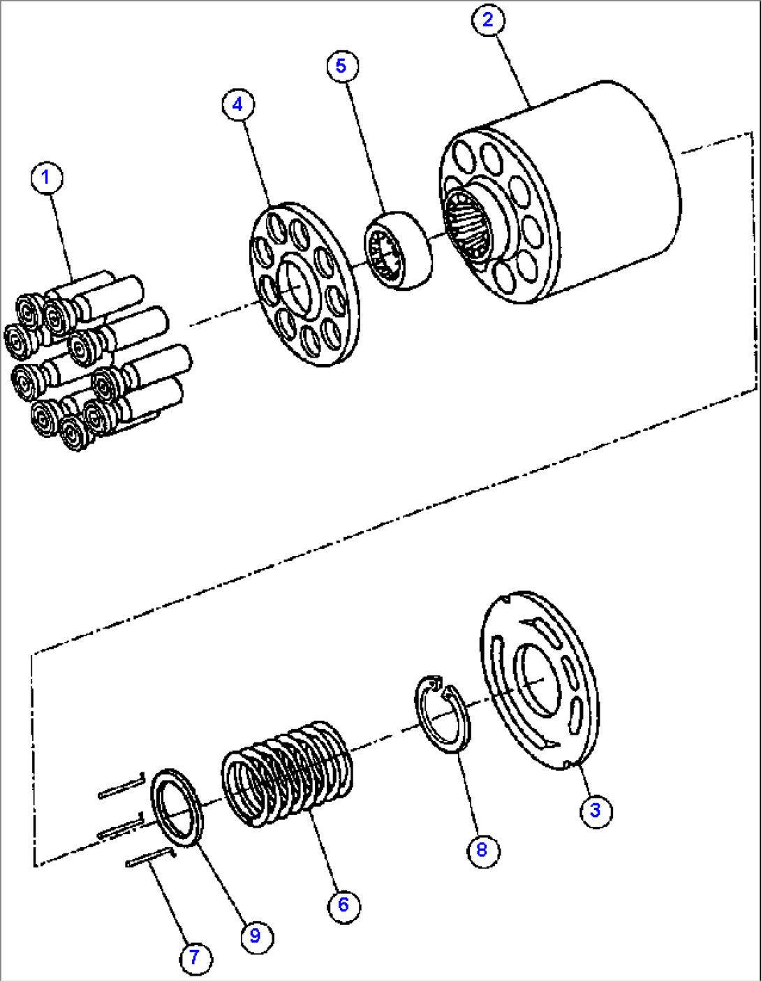 ROTARY GROUP ASSEMBLY (BF1706)