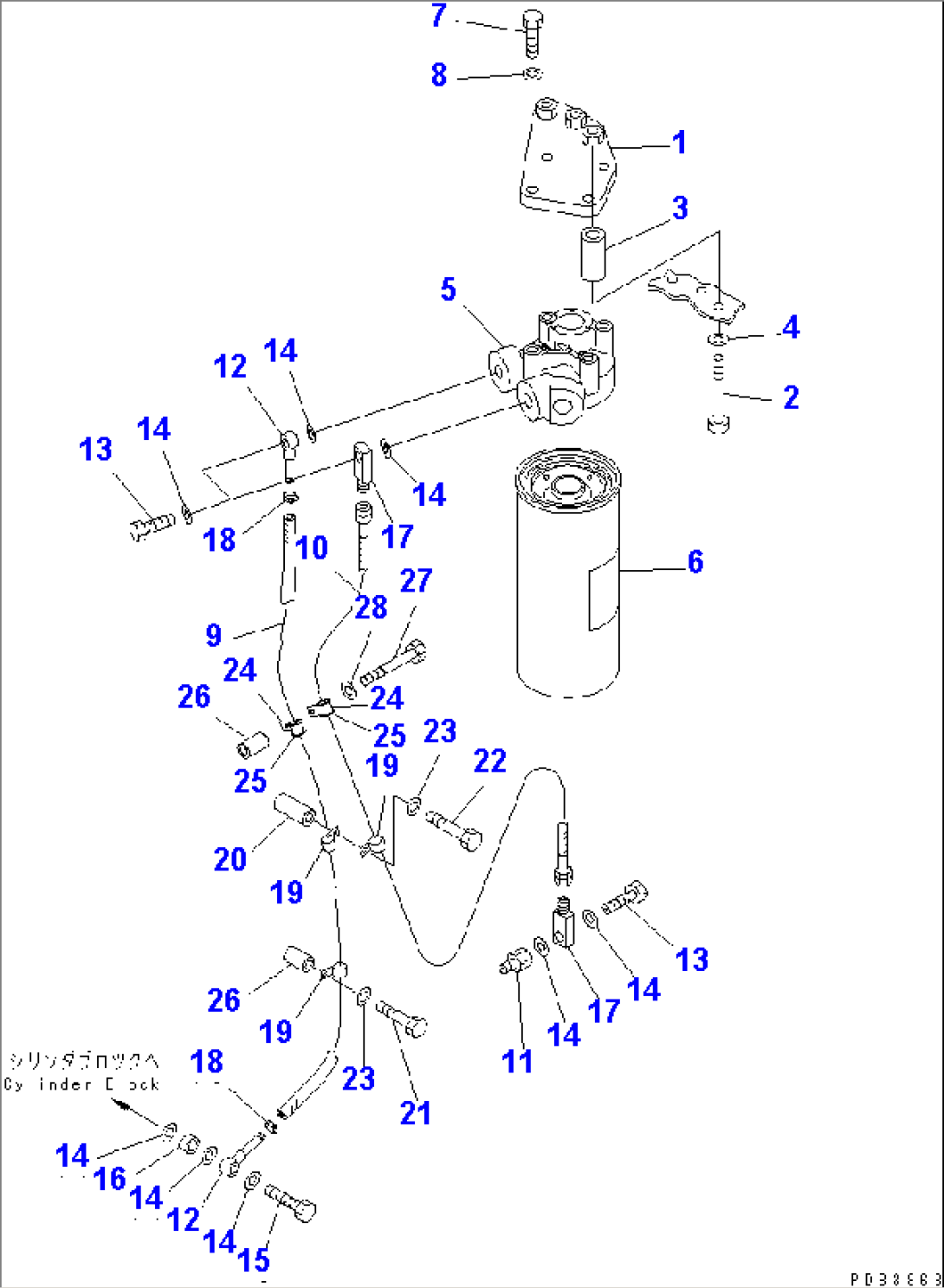 BYPASS FILTER PIPING