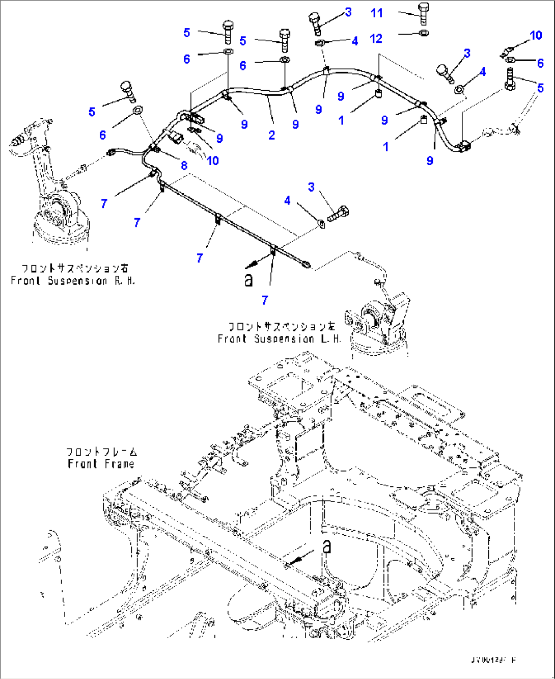 Payload Meter Wiring Harness, Front (#5001-)