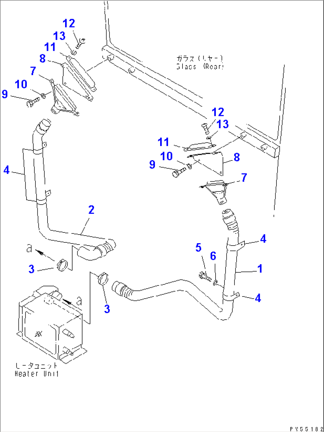 CAR HEATER (3/4) (REAR WINDOW DEFOGGER)