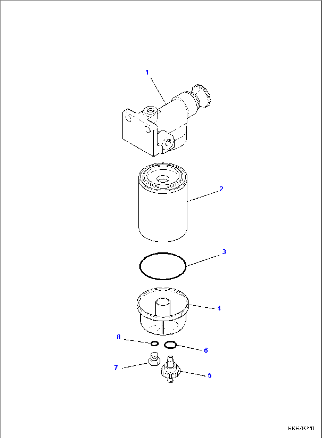 FUEL SUPPLY CIRCUIT, FUEL FILTER