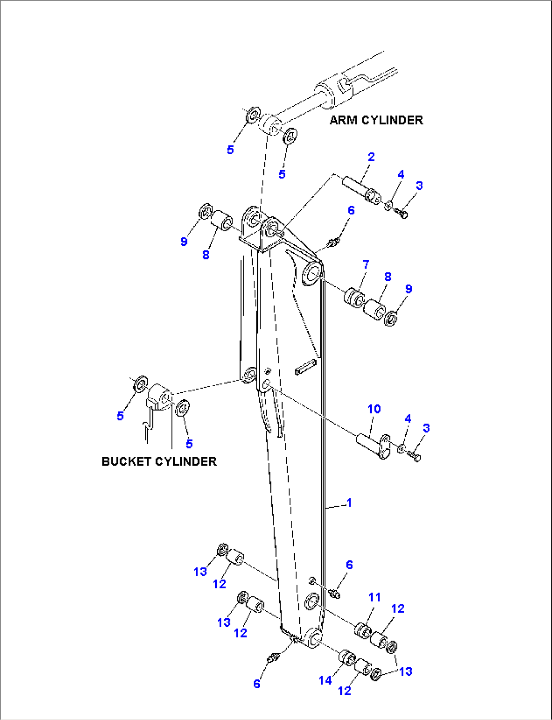 ARM, L=2300 mm