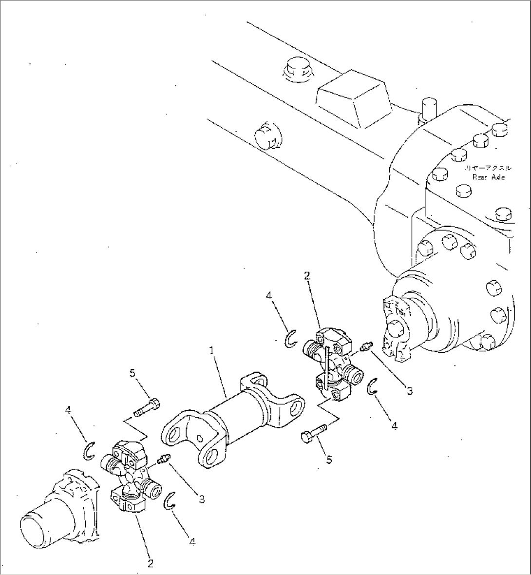 DRIVE SHAFT (REAR)