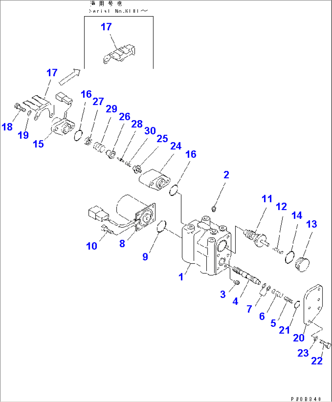 TRANSMISSION CONTROL VALVE (ECMV ASS