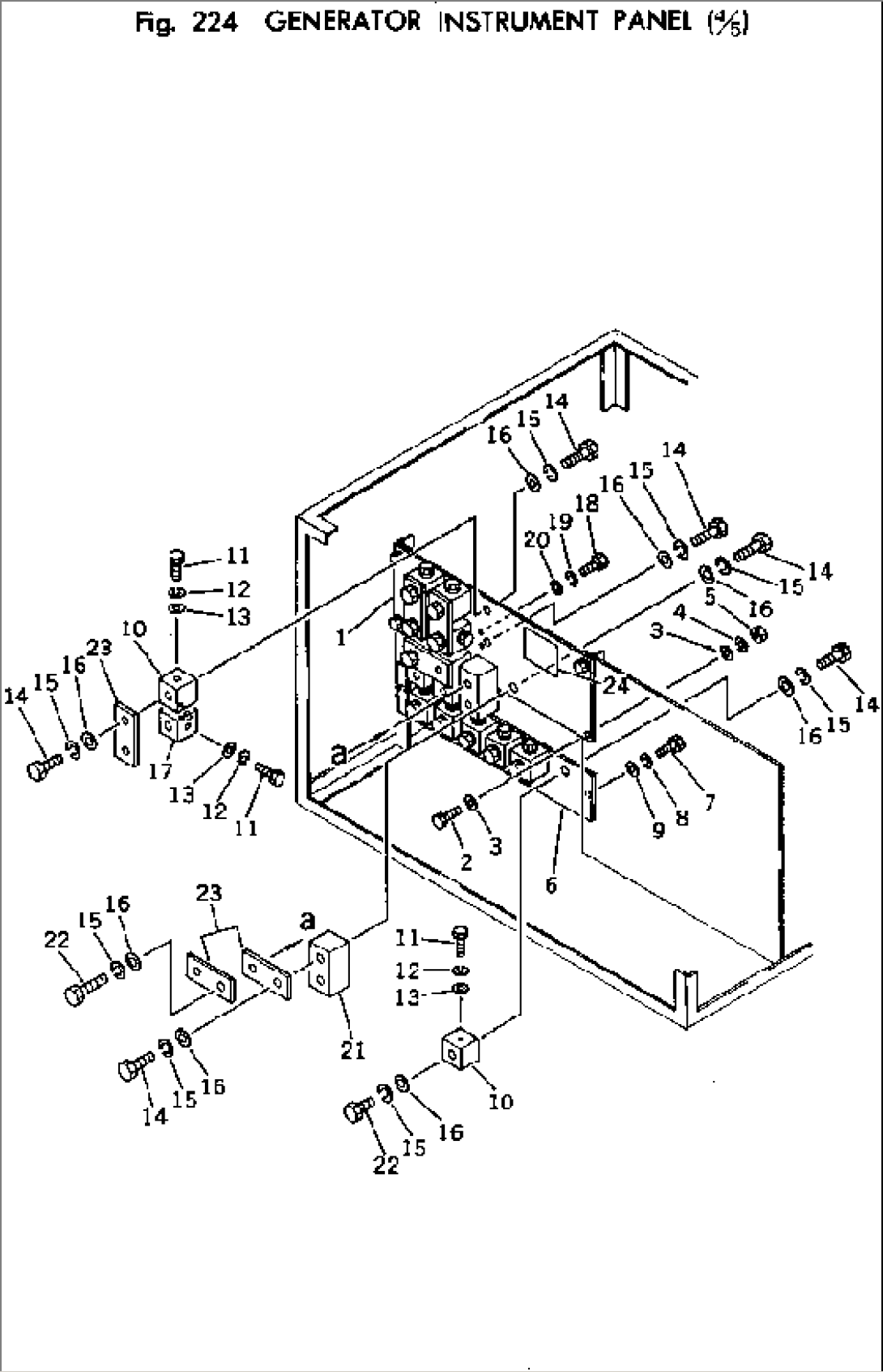 GENERATOR INSTRUMENT PANEL (4/5)