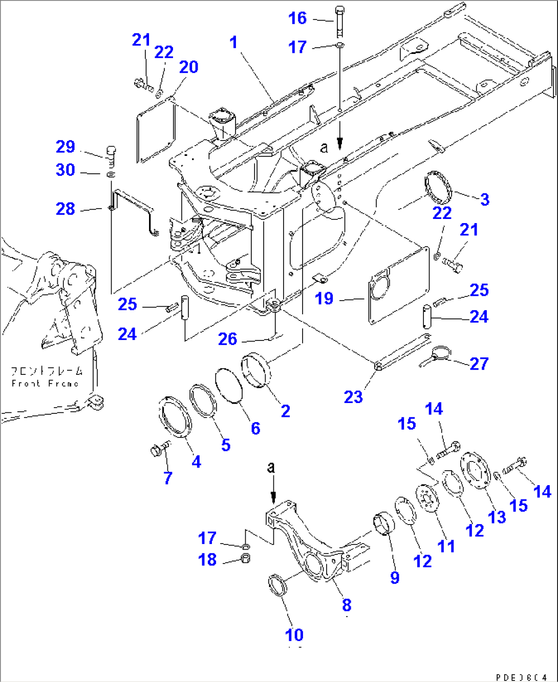 REAR FRAME(#50001-)