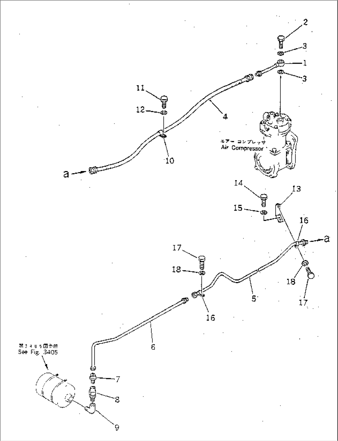 AIR PIPING (AIR COMPRESSOR TO WET RESERVOIR)