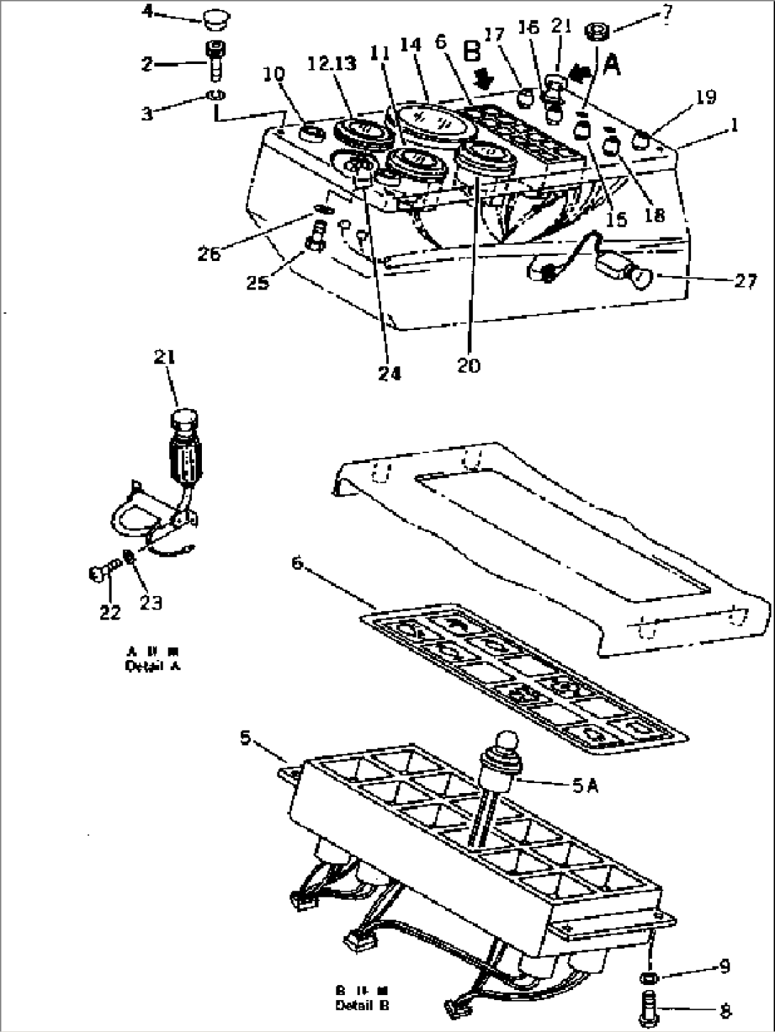 INSTRUMENT PANEL (FRONT SIDE) (FOR STEERING AUTO-SELECT)