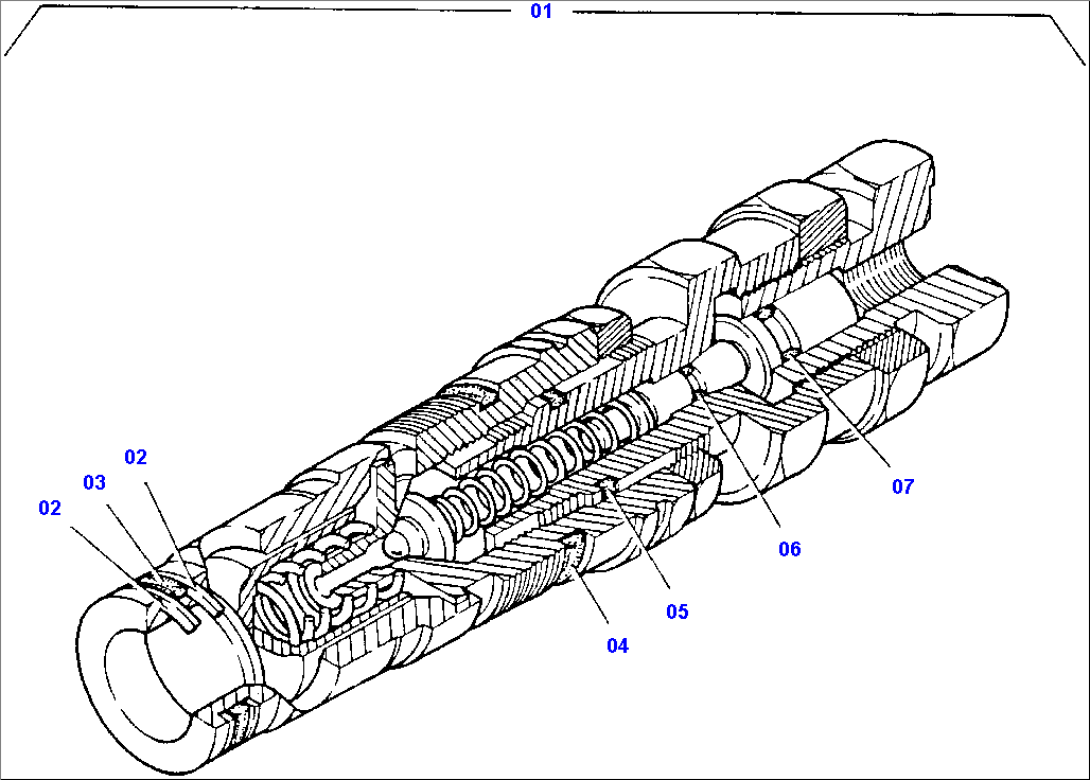 Pressure Relief Valve with Pressure Sequence Stage