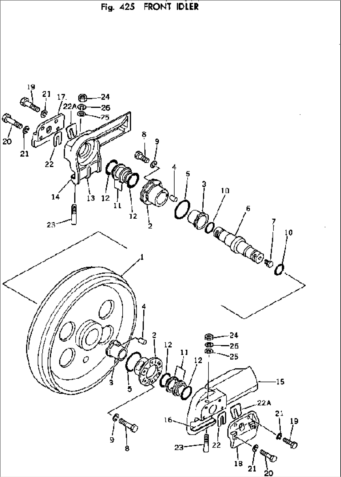 FRONT IDLER