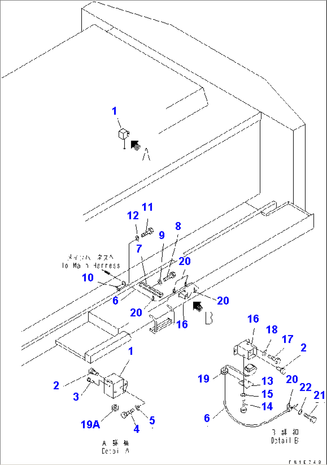 ELECTRICAL SYSTEM (ENGINE STOP SWITCH)(#11002-)