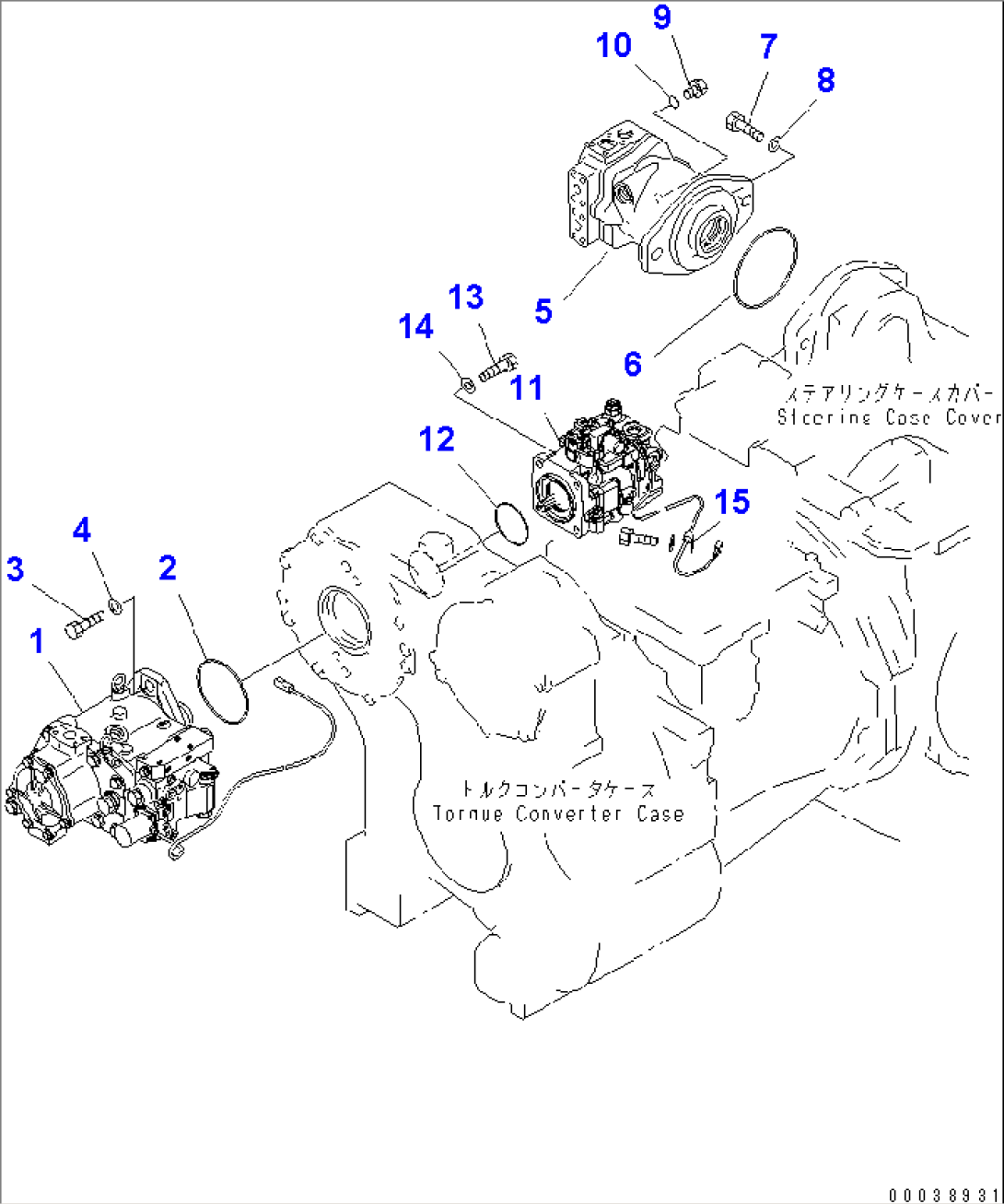HYDRAULIC PUMP (MOUNT)